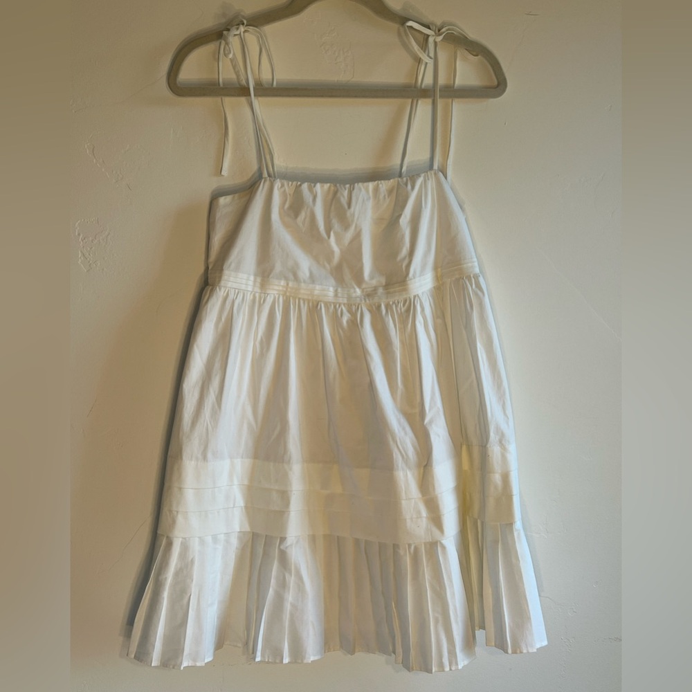 RAMY BROOK Everly Pleated Babydoll Dress with pockets!